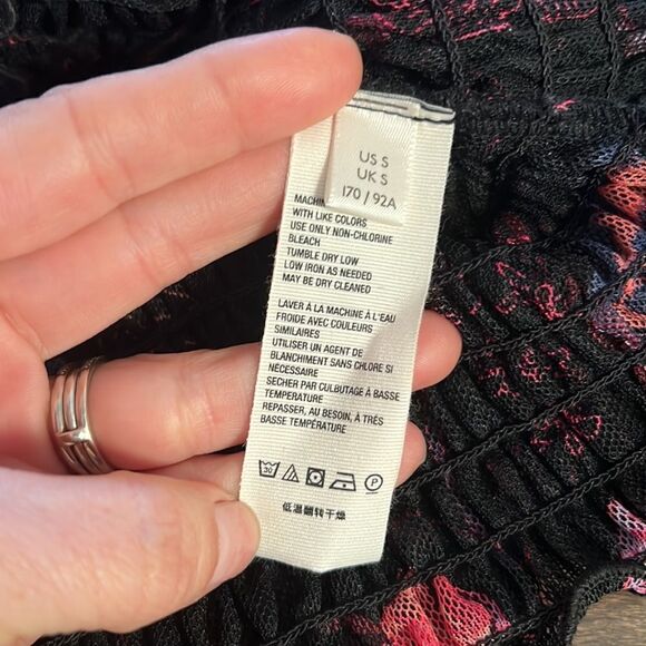 Free People TIME FOR SHINE - Blouse Sz- Small - Picture 15 of 16